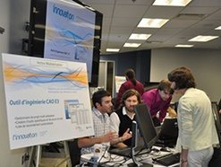 Hydro-Quebec engineers