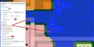 Display of From-To for Vias