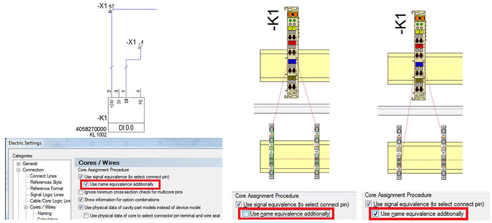Automatic routing of cables